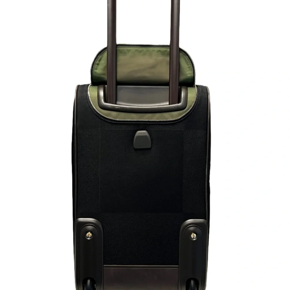 Louis Vuitton Damier Geant Eole 60 Rolling Travel Suitcase / Duffle Bag w/ COA